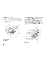 Предварительный просмотр 110 страницы Honda XR400R Owner'S Manual