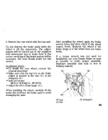 Предварительный просмотр 111 страницы Honda XR400R Owner'S Manual