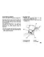 Предварительный просмотр 117 страницы Honda XR400R Owner'S Manual