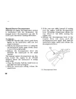 Предварительный просмотр 70 страницы Honda XR650 Owner'S Manual