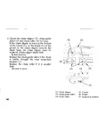 Предварительный просмотр 104 страницы Honda XR650 Owner'S Manual