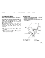 Предварительный просмотр 119 страницы Honda XR650 Owner'S Manual