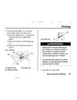 Предварительный просмотр 59 страницы Honda XR650L Owner'S Manual