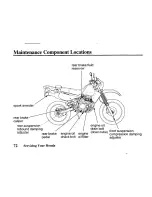 Предварительный просмотр 80 страницы Honda XR650L Owner'S Manual