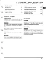 Предварительный просмотр 5 страницы Honda XR70R Service Manual