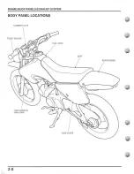 Предварительный просмотр 24 страницы Honda XR70R Service Manual