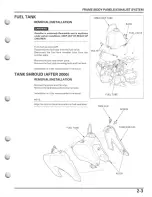 Предварительный просмотр 27 страницы Honda XR70R Service Manual