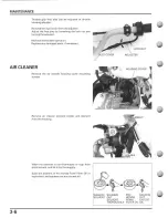 Предварительный просмотр 38 страницы Honda XR70R Service Manual