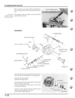 Предварительный просмотр 94 страницы Honda XR70R Service Manual