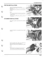 Предварительный просмотр 107 страницы Honda XR70R Service Manual