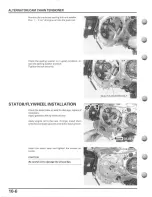 Предварительный просмотр 136 страницы Honda XR70R Service Manual