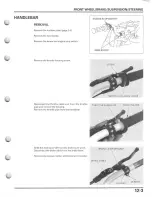 Предварительный просмотр 161 страницы Honda XR70R Service Manual