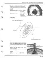 Предварительный просмотр 167 страницы Honda XR70R Service Manual