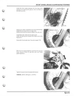 Предварительный просмотр 169 страницы Honda XR70R Service Manual