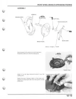 Предварительный просмотр 171 страницы Honda XR70R Service Manual