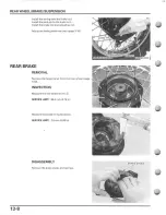 Предварительный просмотр 192 страницы Honda XR70R Service Manual