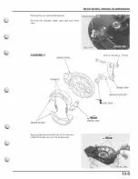 Предварительный просмотр 193 страницы Honda XR70R Service Manual