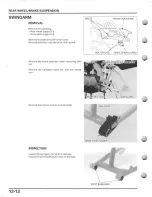 Предварительный просмотр 196 страницы Honda XR70R Service Manual