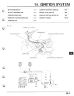 Предварительный просмотр 201 страницы Honda XR70R Service Manual