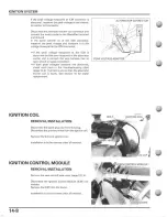 Предварительный просмотр 208 страницы Honda XR70R Service Manual