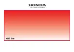 Предварительный просмотр 162 страницы Honda XRE 190 Owner'S Manual