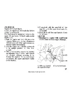 Предварительный просмотр 33 страницы Honda XRV 750 Owner'S Manual