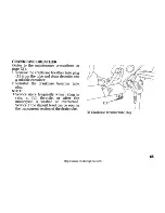 Предварительный просмотр 71 страницы Honda XRV 750 Owner'S Manual