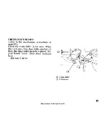 Предварительный просмотр 89 страницы Honda XRV 750 Owner'S Manual