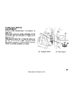 Предварительный просмотр 103 страницы Honda XRV 750 Owner'S Manual