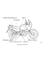 Предварительный просмотр 131 страницы Honda XRV 750 Owner'S Manual