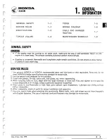 Preview for 3 page of Honda Z50R 1979 Manual