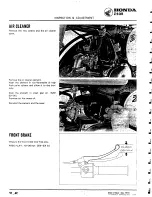 Preview for 26 page of Honda Z50R 1979 Manual