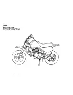 Предварительный просмотр 3 страницы Honda Z50R Owner'S Manual