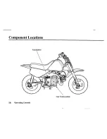 Предварительный просмотр 26 страницы Honda Z50R Owner'S Manual