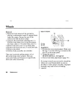 Предварительный просмотр 96 страницы Honda Z50R Owner'S Manual