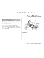 Предварительный просмотр 133 страницы Honda Z50R Owner'S Manual