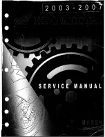 Honda Zoomer Service Manual preview