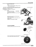 Предварительный просмотр 87 страницы Honda Zoomer Service Manual