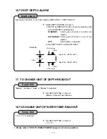 Preview for 24 page of Hondex HE-7300 Operation Manual