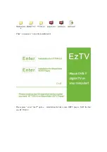 Honestech EzTV HT TVR 3.0 Installation Manual предпросмотр