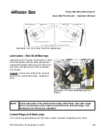 Предварительный просмотр 119 страницы Honey Bee Grain Belt Plus 3055 Operator'S Manual