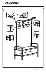 Preview for 7 page of Honey Can Do entryway SHF-08746 Assembly