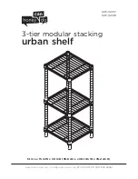 Preview for 1 page of Honey Can Do SHF-02217 Assembly Instructions Manual