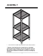 Preview for 7 page of Honey Can Do SHF-02217 Assembly Instructions Manual