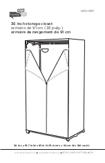 Preview for 1 page of Honey Can Do WRD-01271 Assembly