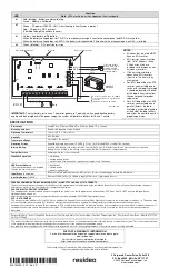 Предварительный просмотр 2 страницы Honeywell Home 5800C2W Installation And Setup Manual