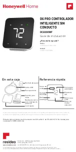 Preview for 13 page of Honeywell Home D6 PRO Installation Manual