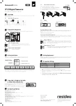 Honeywell Home DT135 Installation And User Manual preview