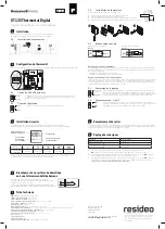 Предварительный просмотр 3 страницы Honeywell Home DT135 Installation And User Manual