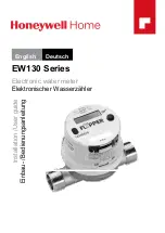 Предварительный просмотр 1 страницы Honeywell Home EW130 Series Installation & User Manual